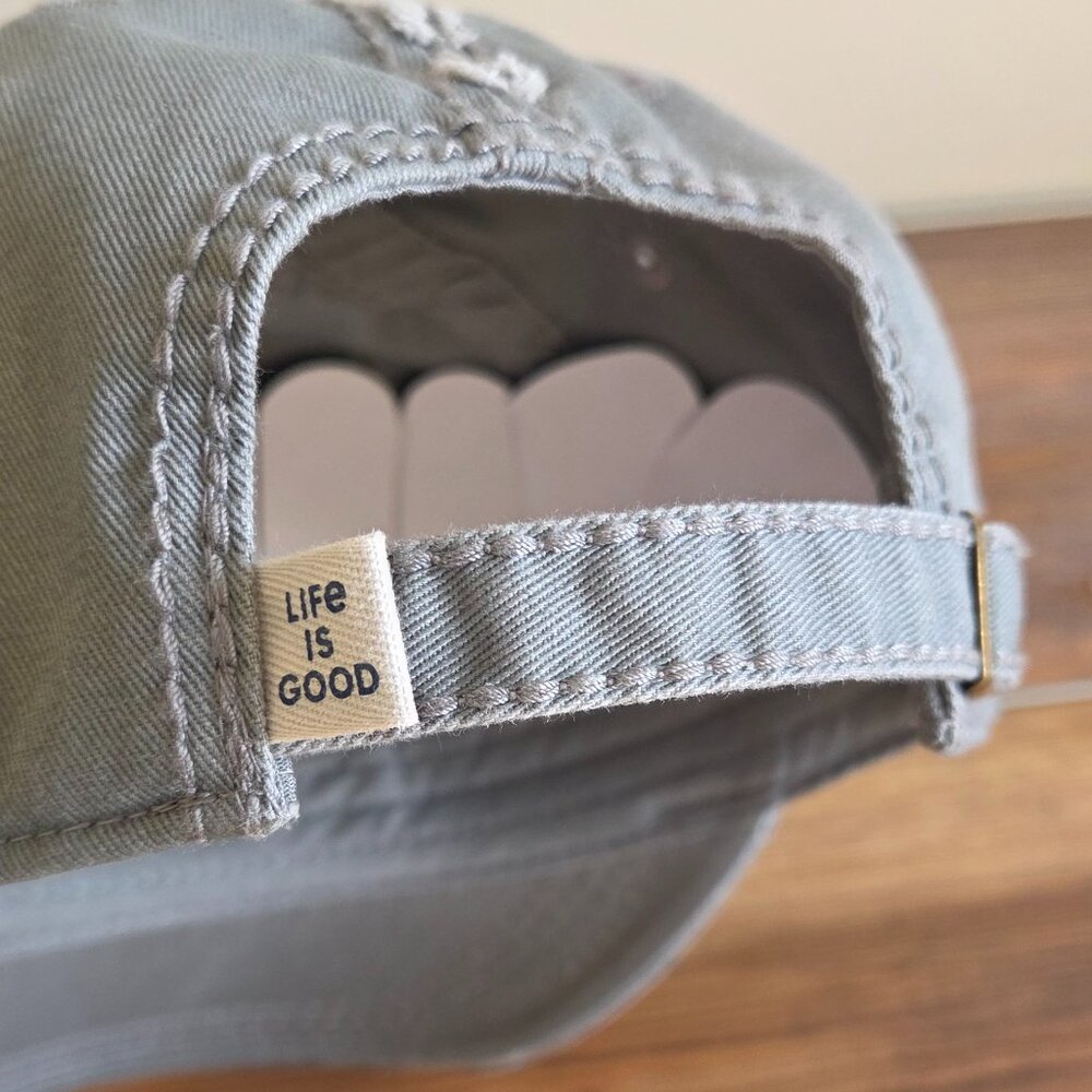 Life is Good Sun washed Chill Americana Heart Flag Chill Cap/Hat - Picture 5 of 8